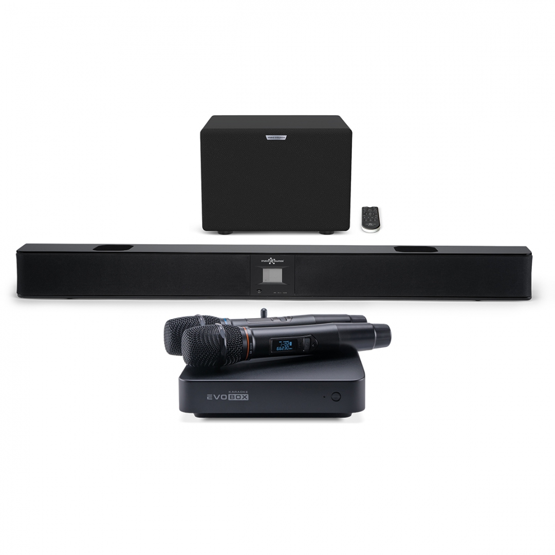 караоке-комплект EVOBOX Plus + EvoSound Bar (саундбар с караоке) в Владикавказе
