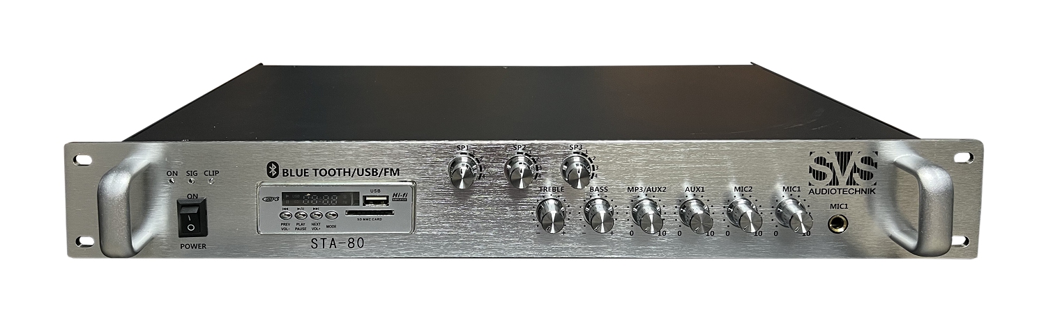SVS Audiotechnik STA-80 Микшер-усилитель для систем Public Address в Владикавказе