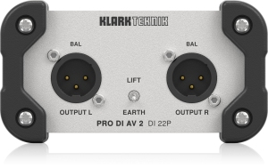 Klark Teknik DI 22P пассивный стерео директ-бокс в Владикавказе