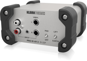 Klark Teknik DI 22P пассивный стерео директ-бокс в Владикавказе