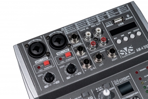 SVS Audiotechnik mixers AM-4 DSP Аналоговый микшерный пульт, 4-канала в Владикавказе